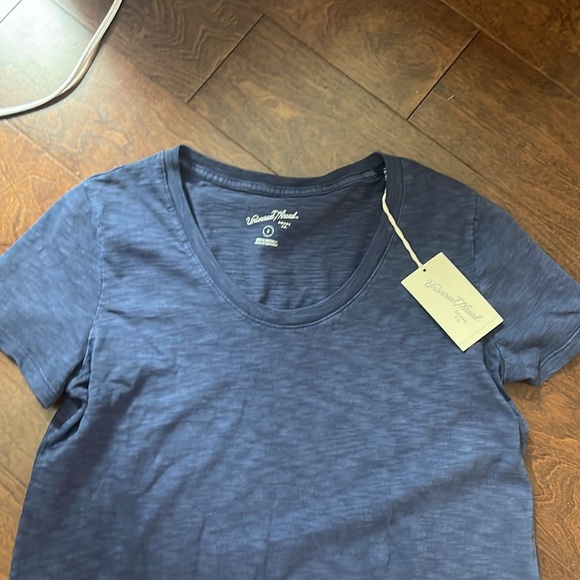 New 2 Universal Thread Women's Small Black & Blue Short Sleeve T-Shirt Dresses - Picture 5 of 10